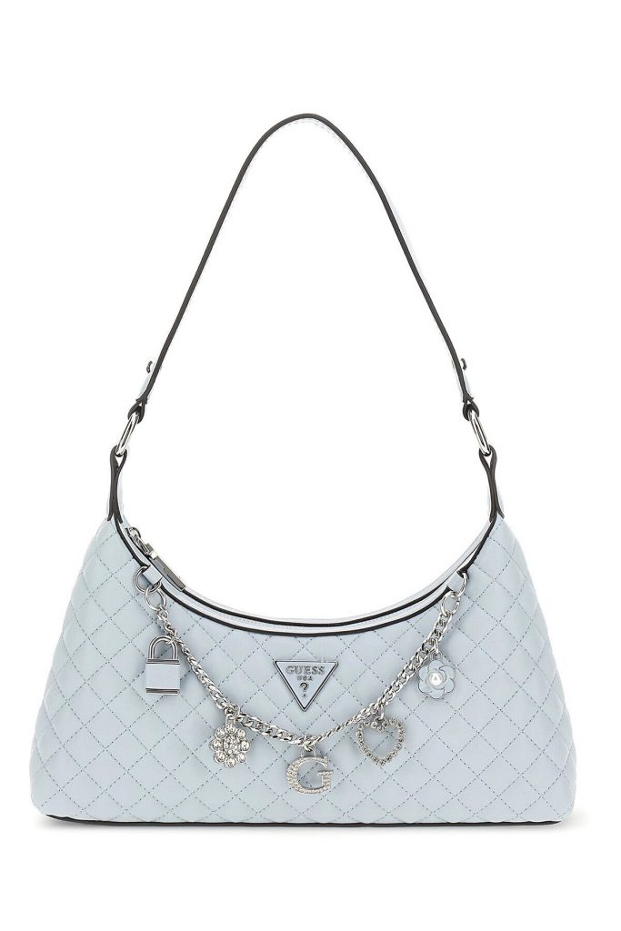 GUESS Everlee Kadın El Çantası HWEY8679180 - MAVİ