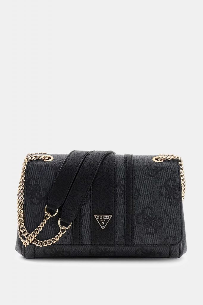 GUESS Noelle Logolu Çapraz Çanta HWSS9672210 - ANTRASİT