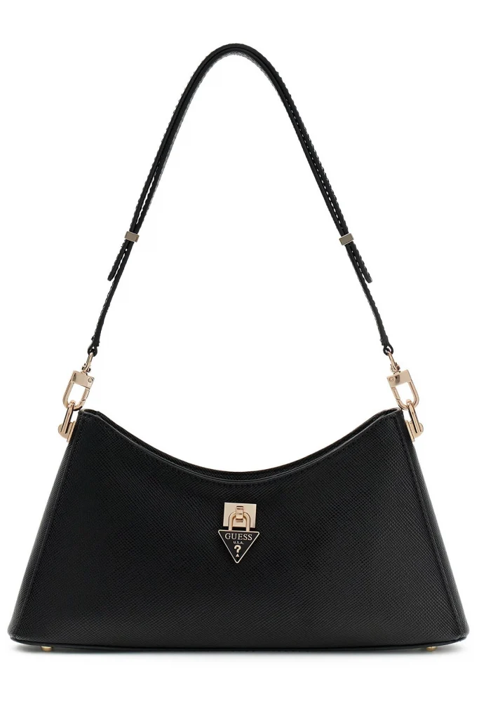 GUESS Kadın Patsie Omuz Çantası HWZG9919180 - Siyah