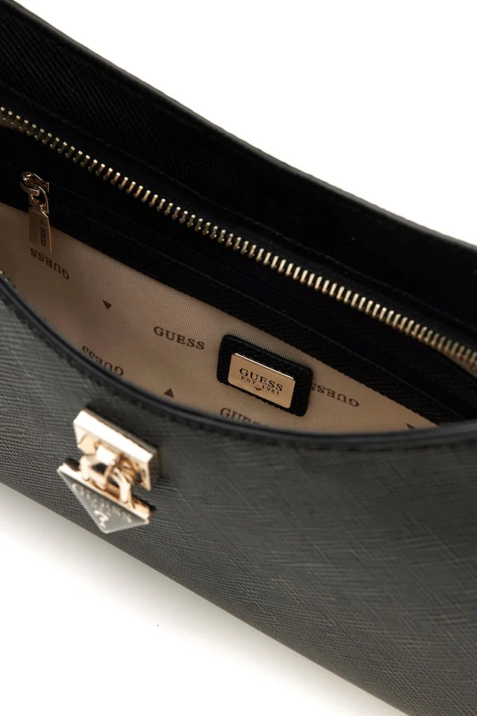 GUESS Kadın Patsie Omuz Çantası HWZG9919180 - Siyah