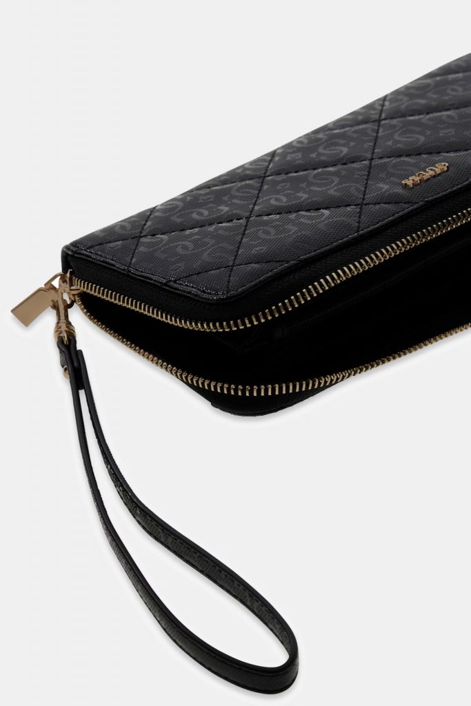 GUESS Libby Kapitone Cüzdan SWGG9912146 - Siyah