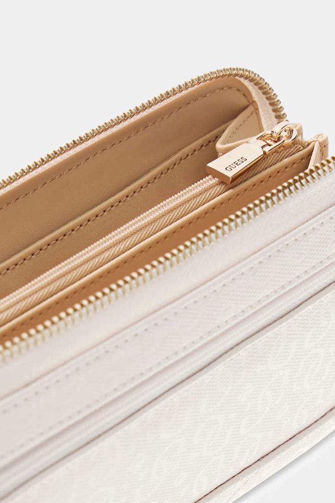 GUESS Libby Kapitone Cüzdan SWGG9912146 - EKRU