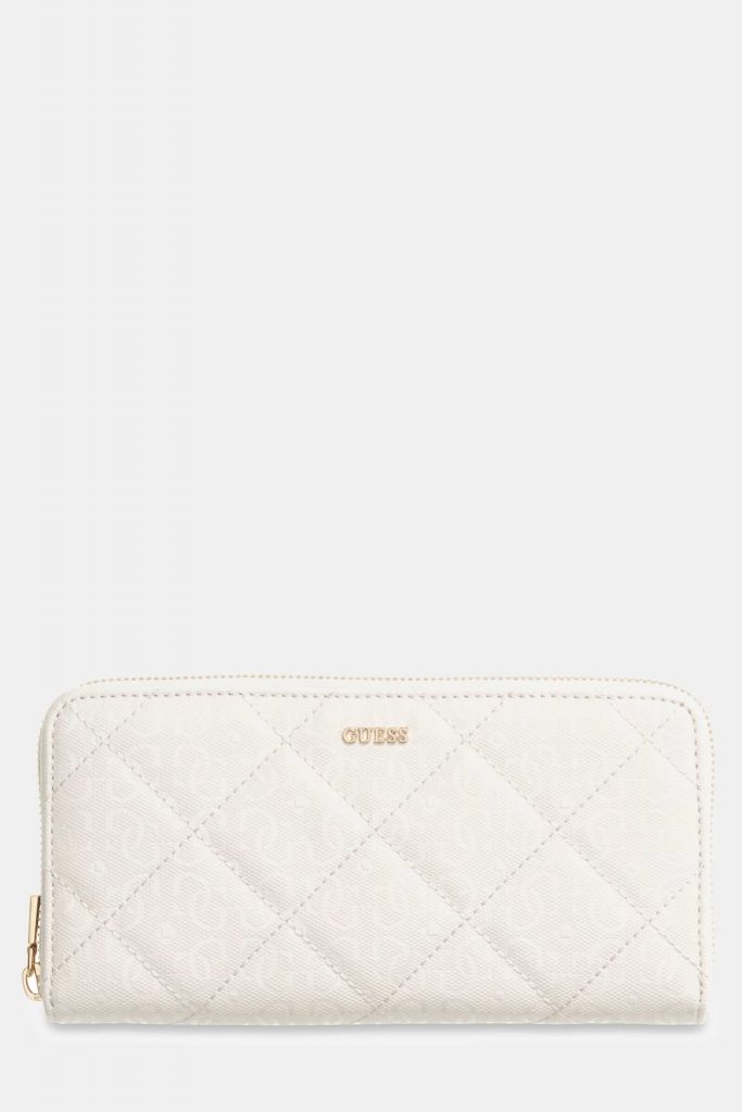 GUESS Libby Kapitone Cüzdan SWGG9912146 - EKRU