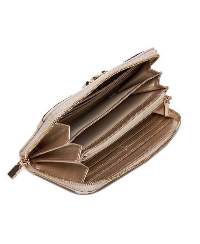 GUESS Logolu Cüzdan SWPG9336460 - EKRU