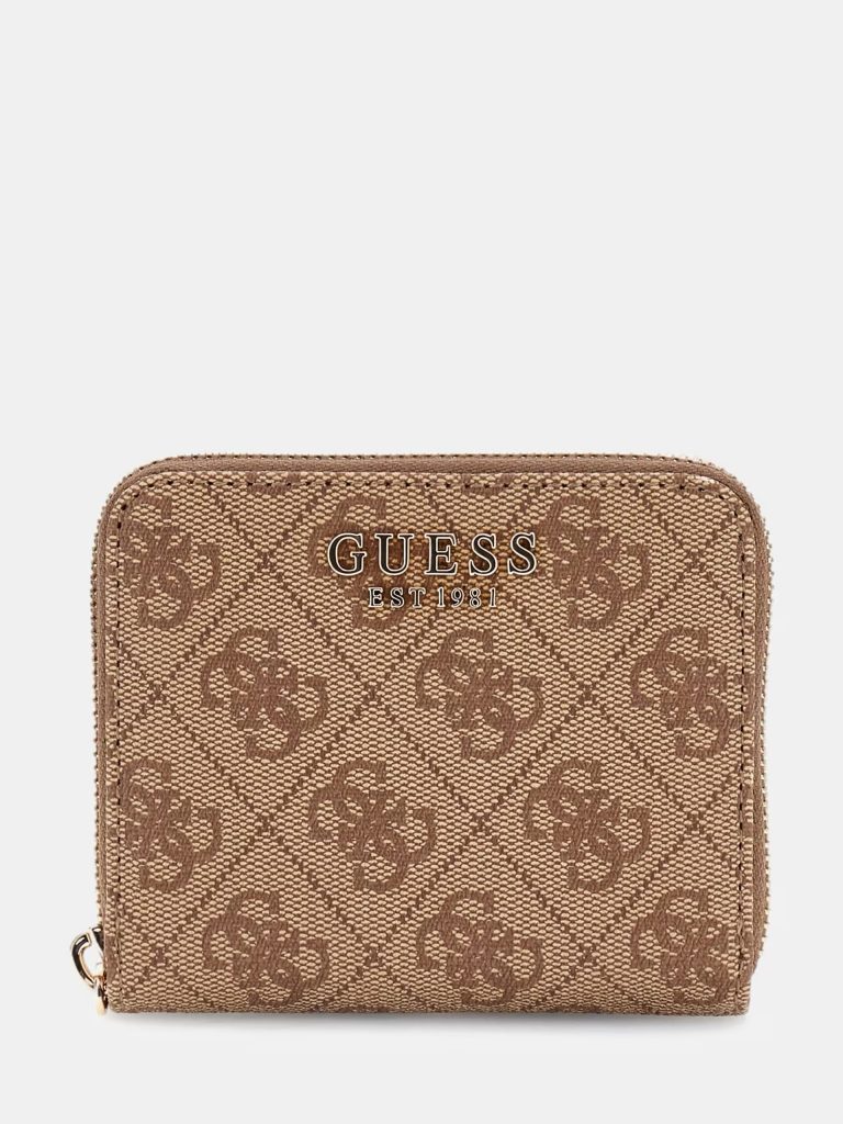 GUESS Laurel 4G Logolu Küçük Boy Cüzdan SWSG7459137 - Latte