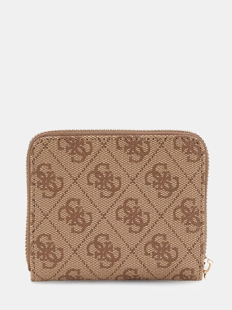 GUESS Laurel 4G Logolu Küçük Boy Cüzdan SWSG7459137 - Latte