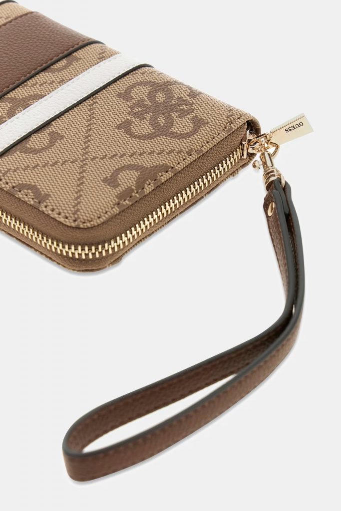 GUESS Laurel Logo Cüzdan SWSS7459146 - Latte