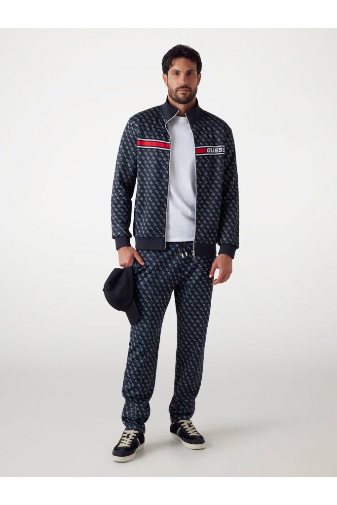 GUESS Tamamı Logolu Jogger Pantolon Z2BB05FL04Q - Siyah