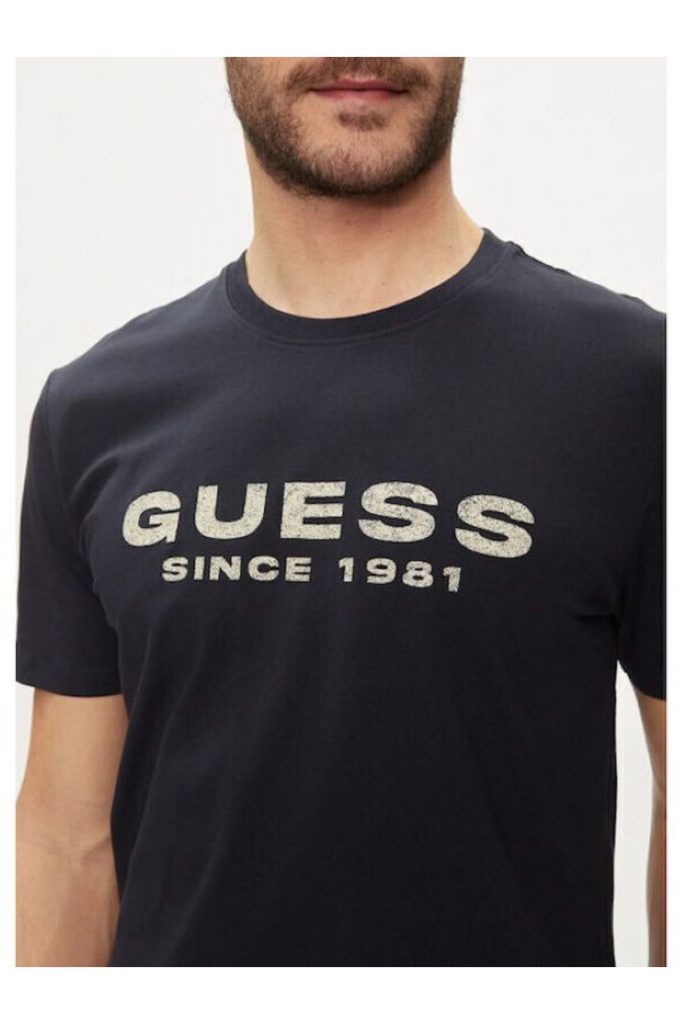 GUESS Kendinden Desenli T-shirt M4GI61J1314