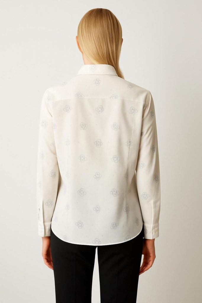 GUESS Triko Gömlek  W5BH80W2982 - Beyaz