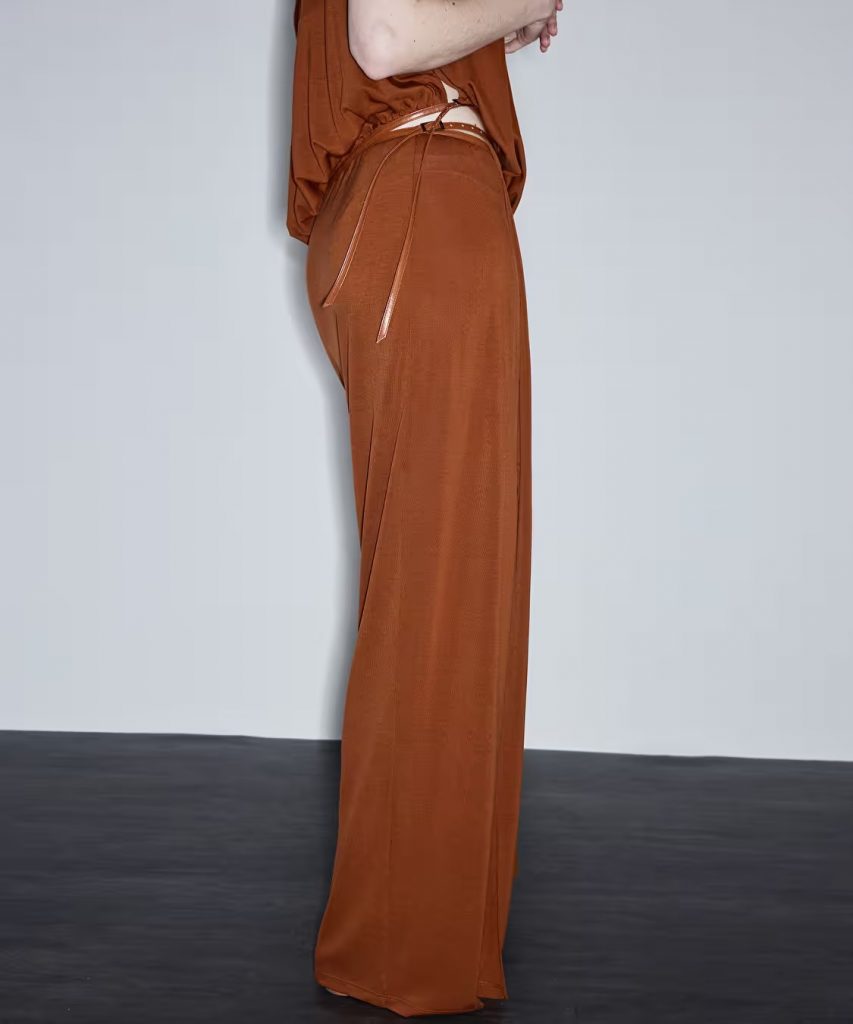 İPEKYOL Kontrast Biyeli Maksi Etek IS1260004084