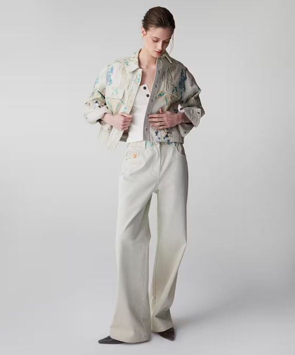 İPEKYOL Nakışlı Pantolon IS1260018004