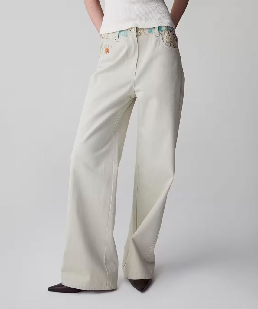 İPEKYOL Nakışlı Pantolon IS1260018004