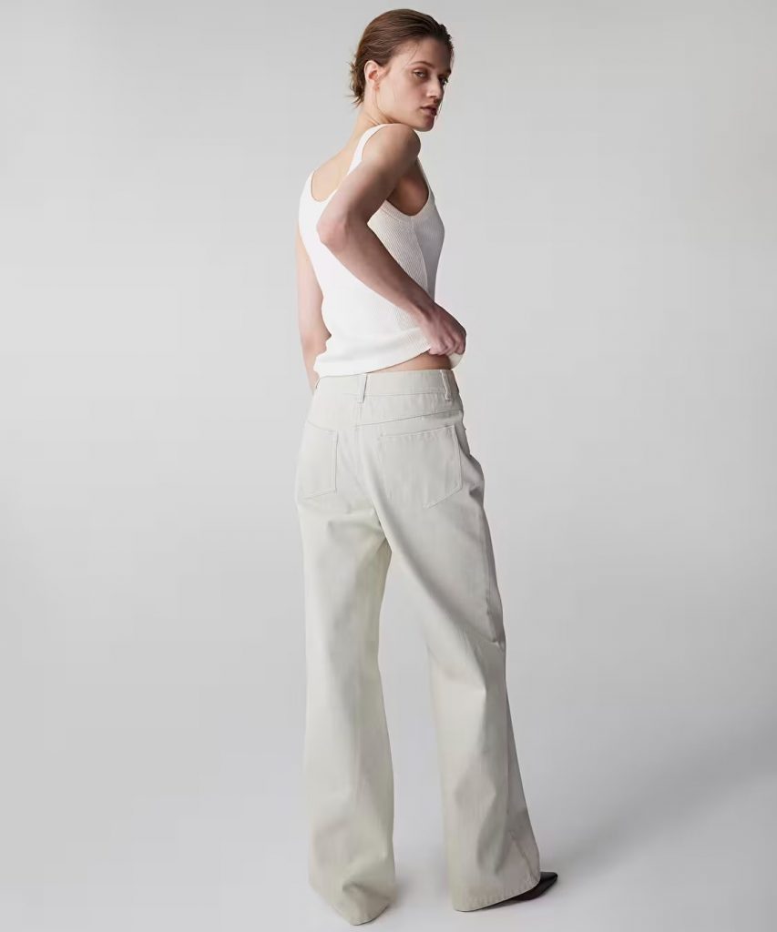 İPEKYOL Nakışlı Pantolon IS1260018004 - naturel