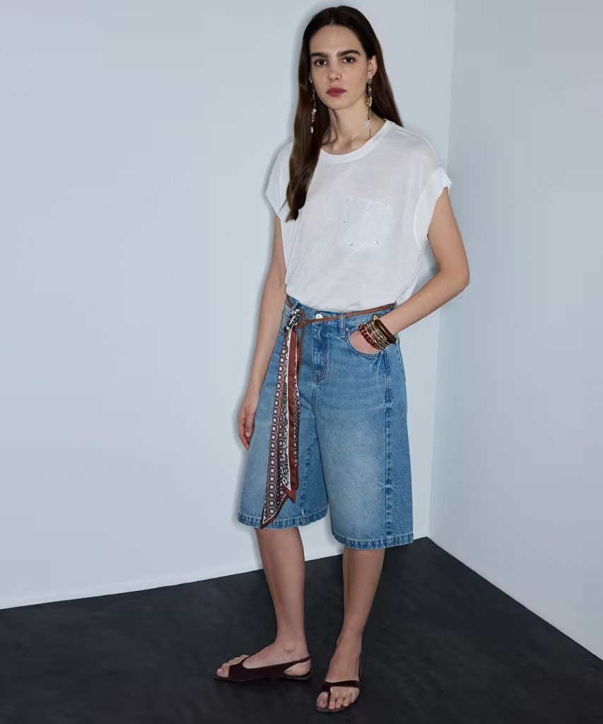 İPEKYOL Kroşe Cepli T-shırt IS1260070246