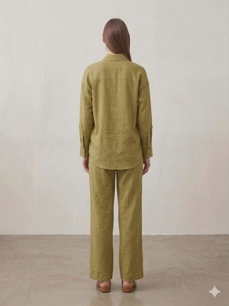 KAYRA Kendinden Çiçek İşlemeli Takım 16063