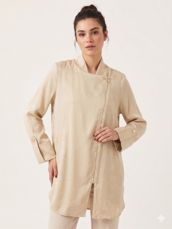 KAYRA Fermuar Detaylı Ceket 13051