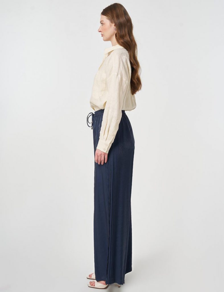 KAYRA Dikişli Rahat Kesim Modal Pantolon 19100