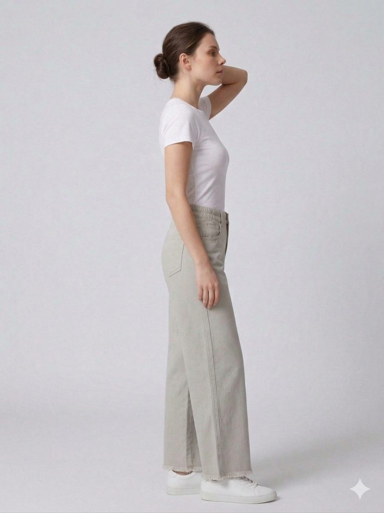 KAYRA Paçası Püsküllü Pantolon 79043