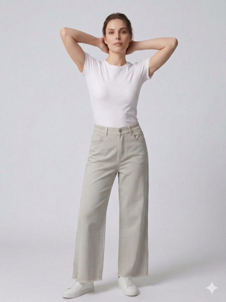 KAYRA Paçası Püsküllü Pantolon 79043