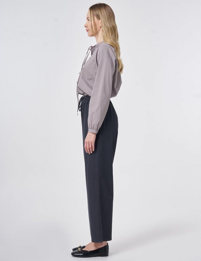 KAYRA Lastikli Rahat Kesim Pantolon 79055