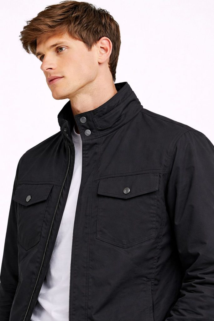 KİP Hakim Yaka Erkek Ceket 10008 - Siyah