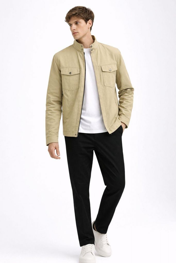 KİP Hakim Yaka Erkek Ceket 10008 - LİMON KÜFÜ