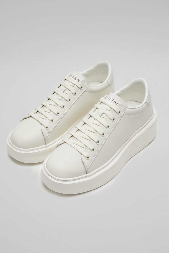 LUFİAN Gage Erkek Deri Sneaker Ayakkabı 112230221 - Beyaz