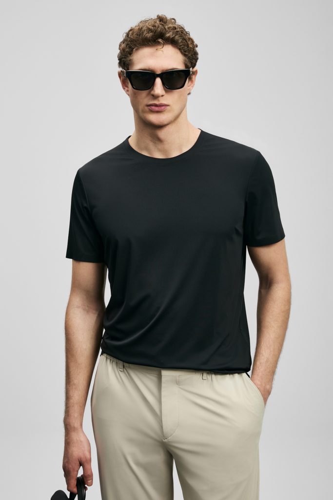 LUFİAN Altero Hi- Tech Performance Dikişsiz Tişört  111020320 - Siyah