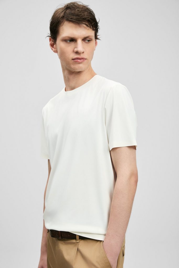 LUFİAN Altero Hi- Tech Performance Dikişsiz Tişört  111020320 - Beyaz