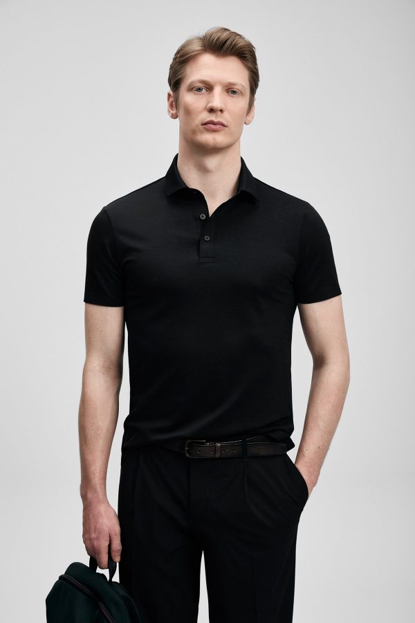 LUFİAN Jaxon Hi- Tech Performance Dikişsiz Polo Tişört  111040241