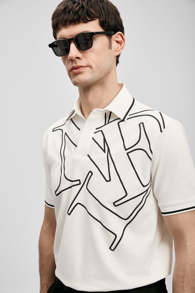 LUFİAN Parker Smart Erkek Polo Tişört 111040246 - KIR.BEYAZ