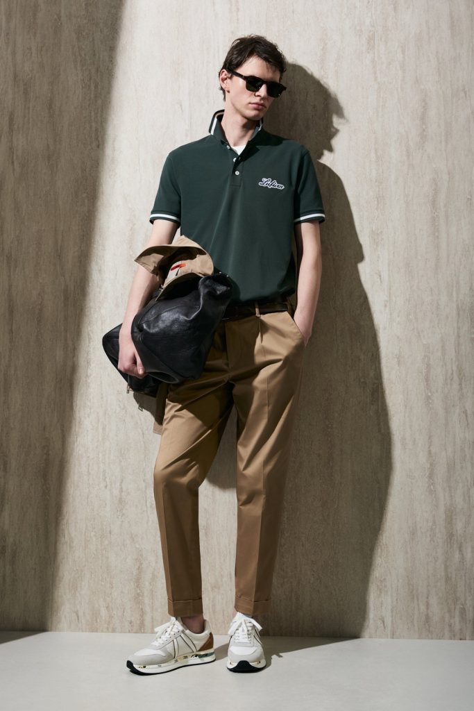 LUFİAN Smart Erkek Polo Tişört  111040249 - HAKİ