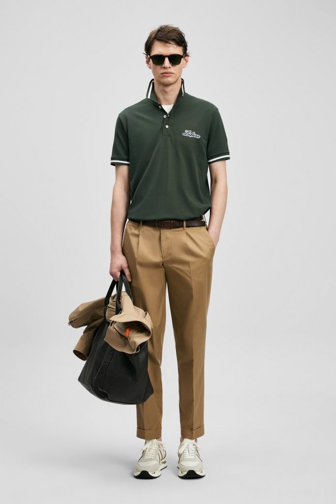 LUFİAN Smart Erkek Polo Tişört  111040249 - HAKİ