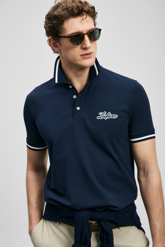 LUFİAN Smart Erkek Polo Tişört  111040249 - Lacivert
