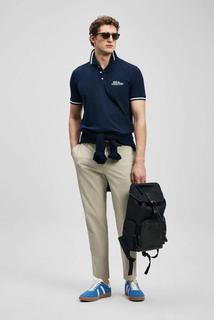 LUFİAN Smart Erkek Polo Tişört  111040249 - Lacivert