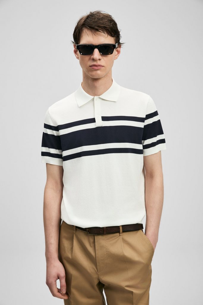 LUFİAN Brando Erkek Modal Karışımlı Tişört  111090141 - KIR.BEYAZ