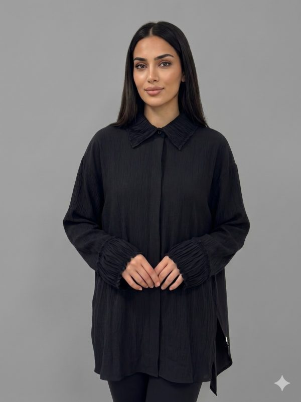 MASCARA Yaka Ve Bilek Detaylı Gömlek 2119