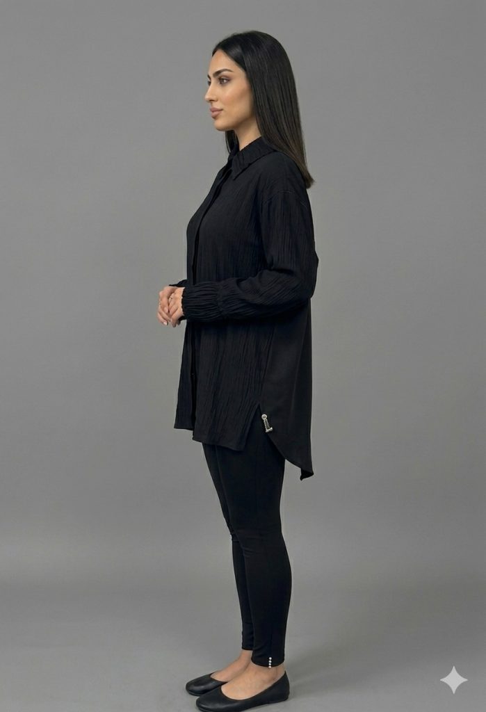 MASCARA Yaka Ve Bilek Detaylı Gömlek 2119