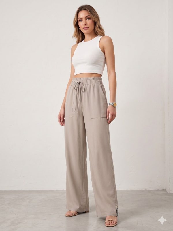 MASCARA Bel Lastikli Rahat Kesim Pantolon 31226B