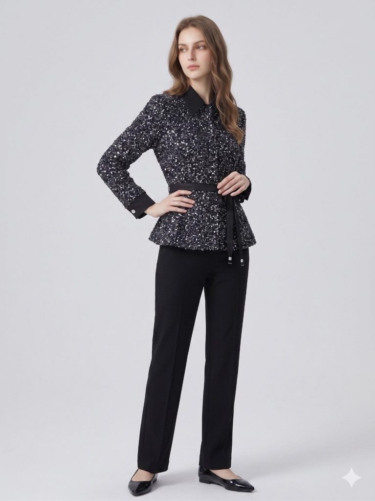 MODAİLGİ Pul İşlemeli Tunik 15104