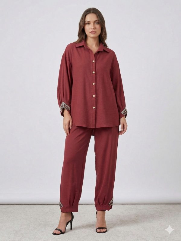 MY312 Taş İşleme Detaylı 2'Lİ TAKIM 1675