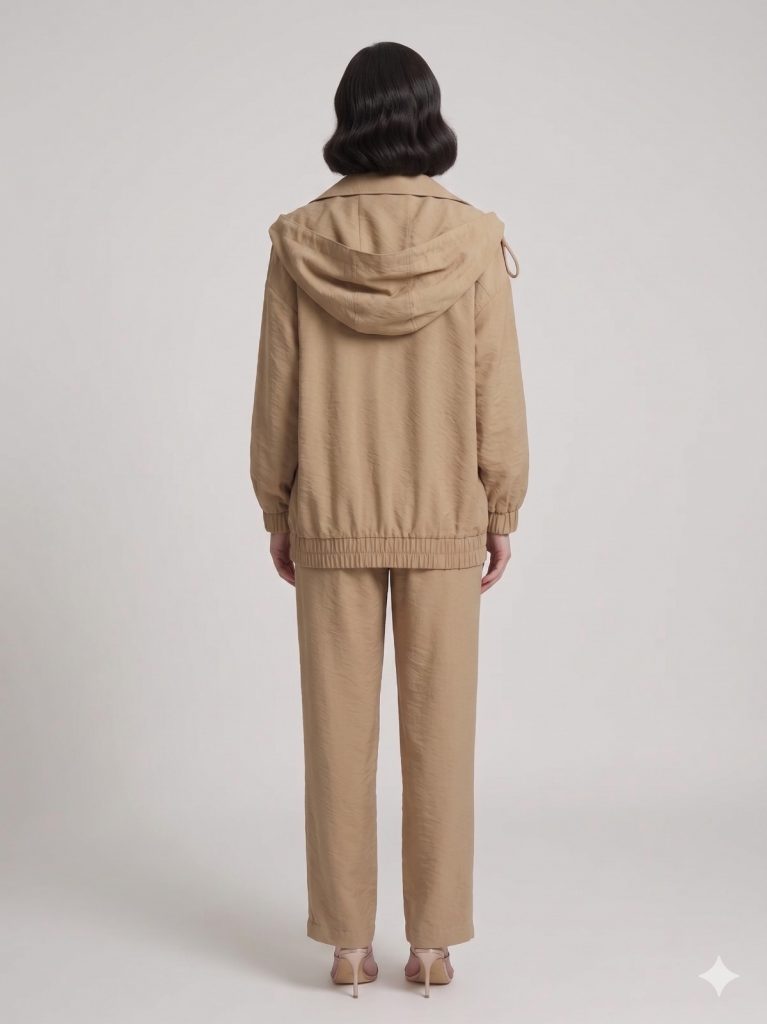 MY312 Taş İşlemeli Rahat Kesim 2'Li Takım 7709 - KEKİK