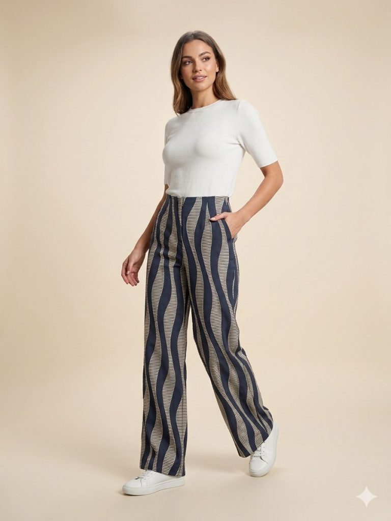 NAAR Çizgili Pantolon 32232