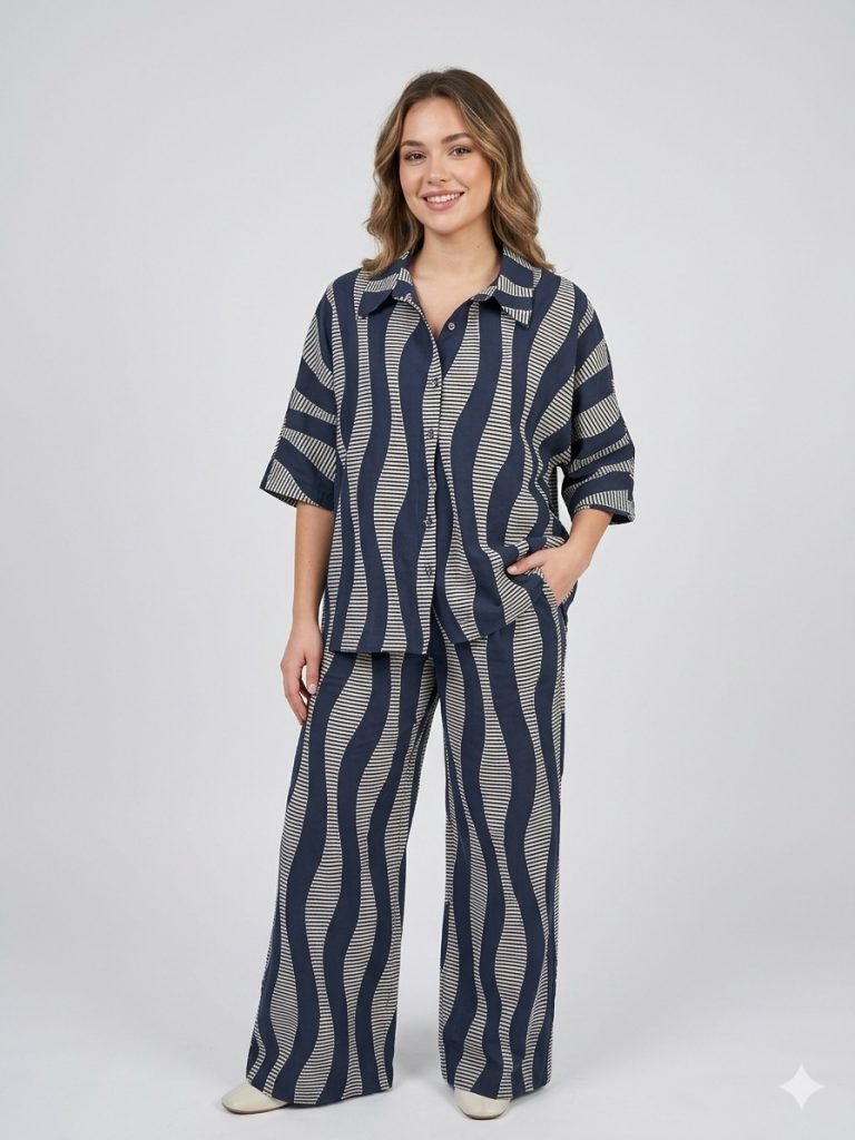 NAAR Çizgili Pantolon 32232