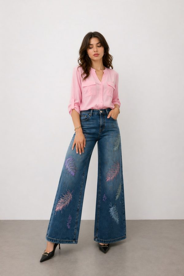 ONİX Taş İşlemeli Pantolon 5021