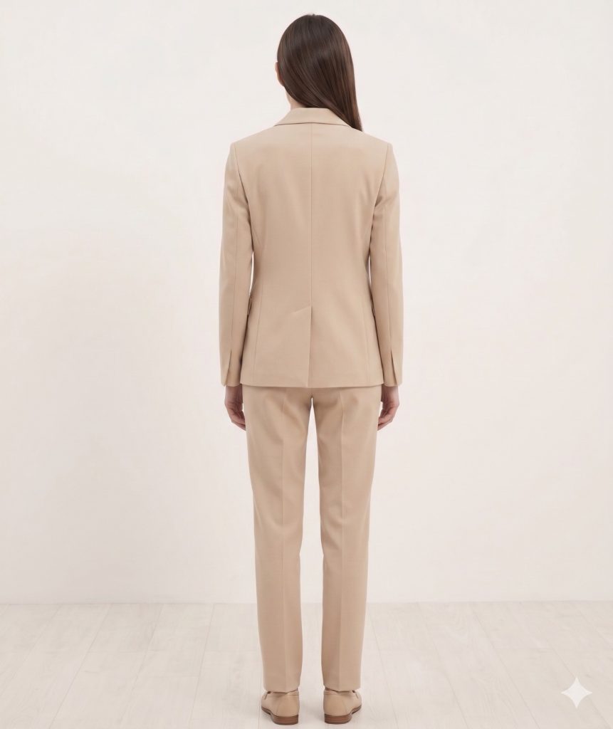 PERZONİ Düğme Detaylı Ceket 6441 - BEJ