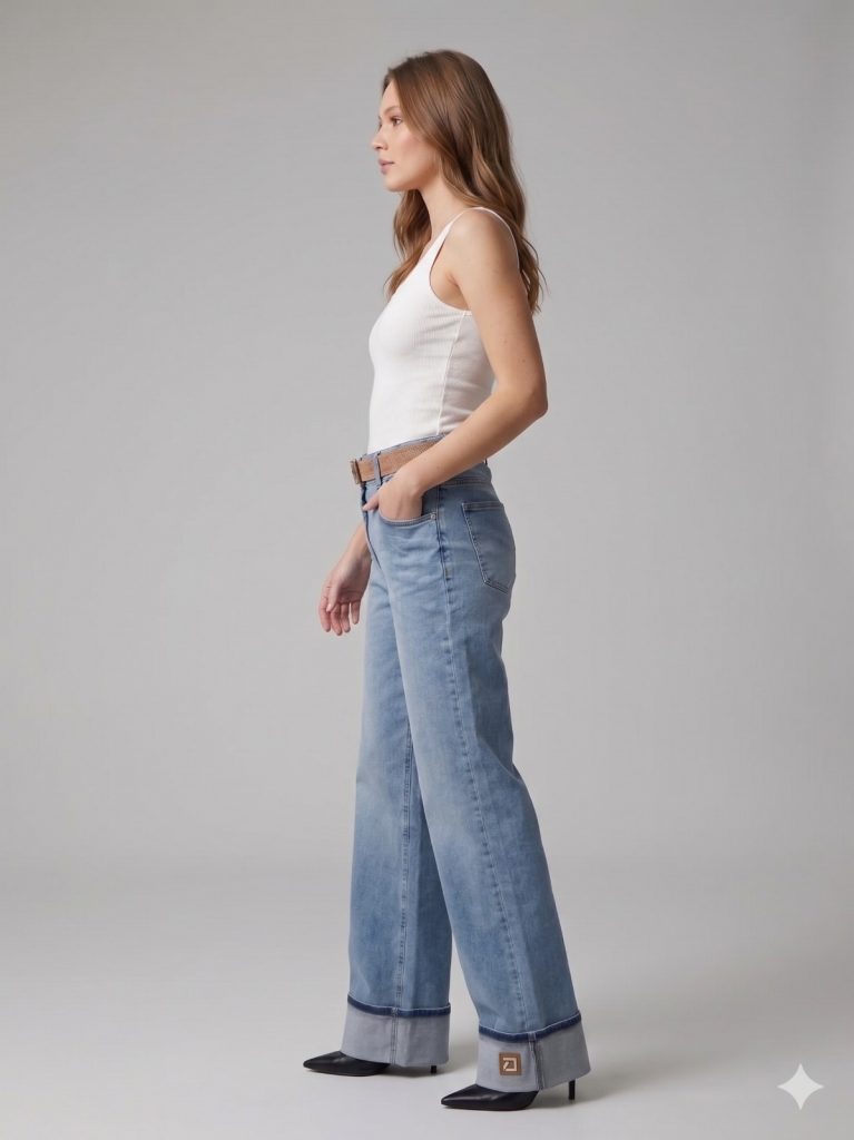 ŞANLI Kemer Detaylı Pantolon 7983