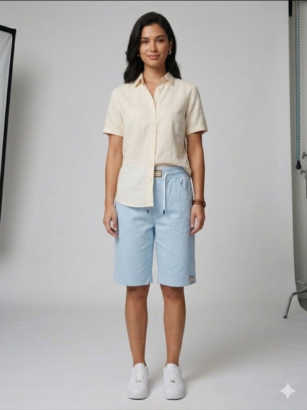 ŞANLI Beli Lastikli Şort 4769