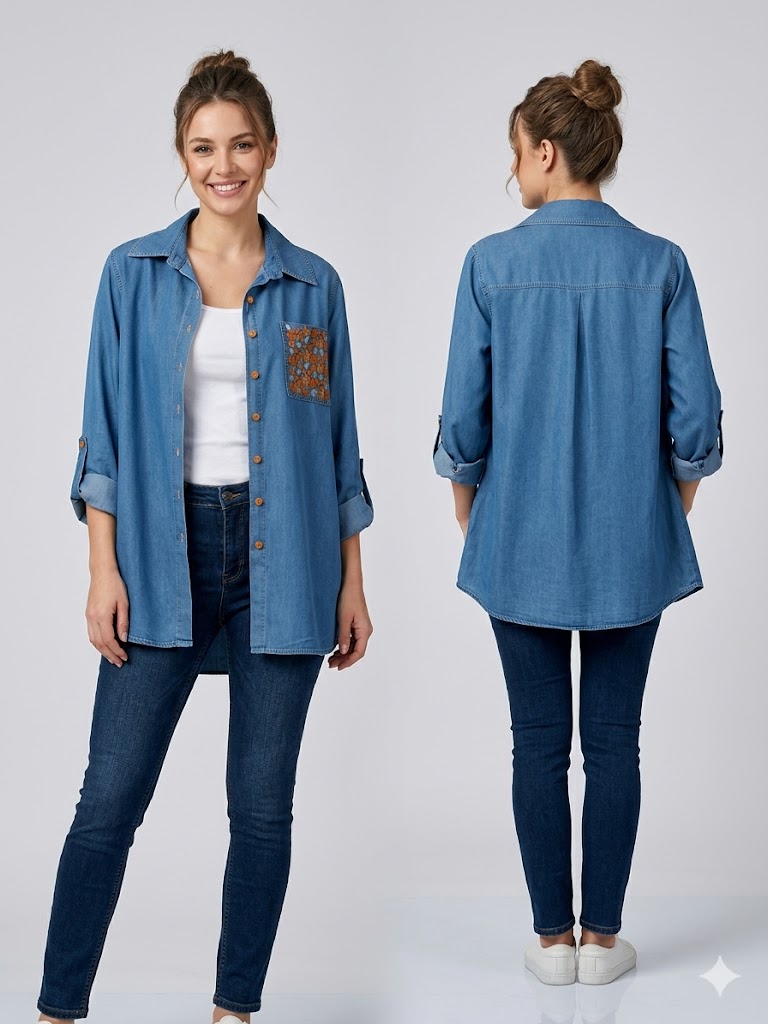 SEDNA Cep Detaylı Tunik 7015